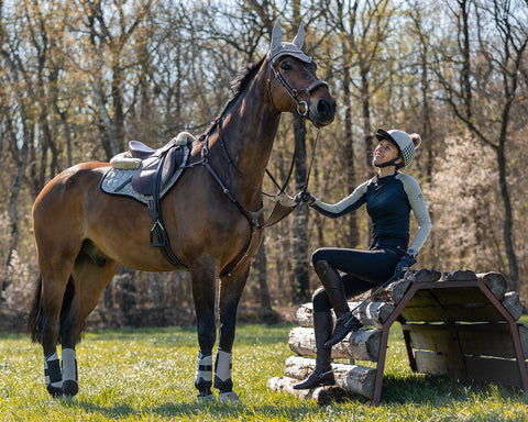 QHP Hind Leg Technical Eventing Boots - EveryDay Equestrian