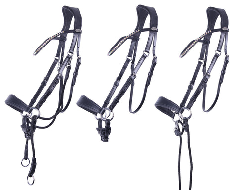 QHP Sunna Multi-functional Bitless Bridle