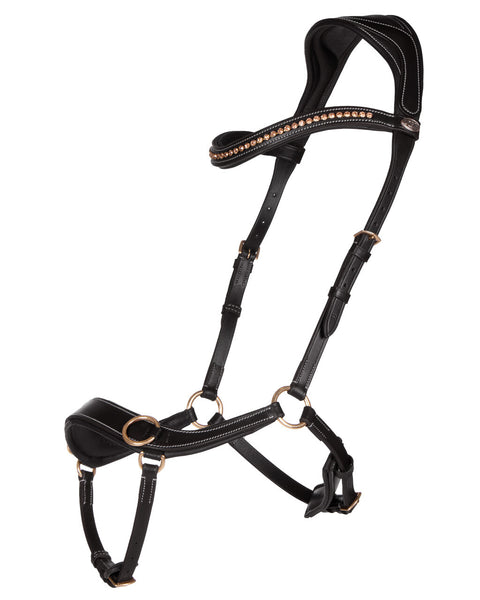 QHP Anatomical Bitless Bridle