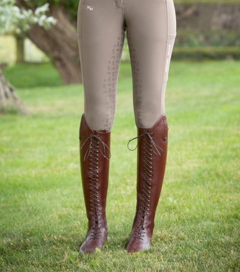 PEI Maurizia Tall Lace Front Riding Boots