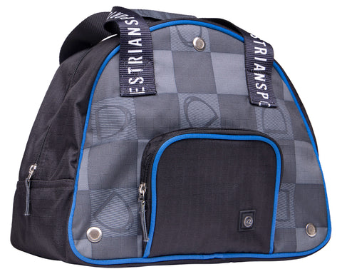 QHP Equestrian Luggage Collection Clouldburst Helmet Bag