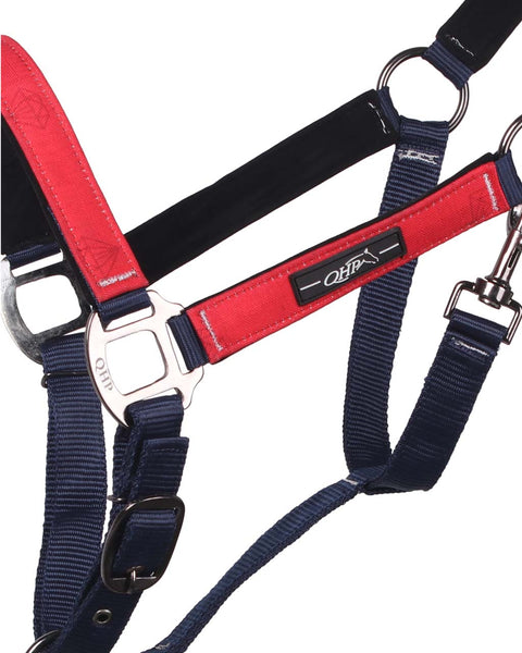 QHP Halter & Lead Rope - Diamond & Lagoon Collection