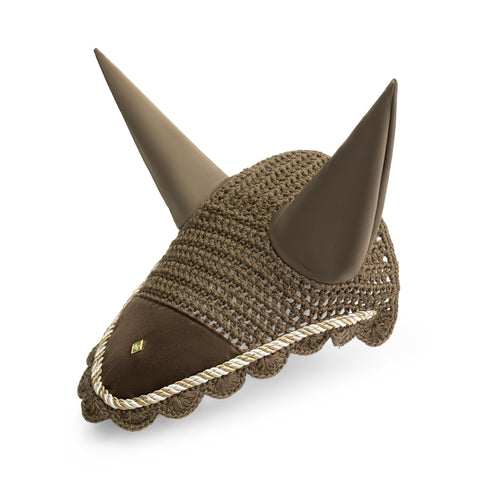 Mrs. Ros Velvet Iconic Dressage Saddle Pad & Matching Ear Bonnet - Limited Edition