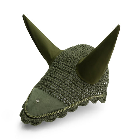 Mrs. Ros Velvet Iconic Dressage Saddle Pad & Matching Ear Bonnet - Limited Edition