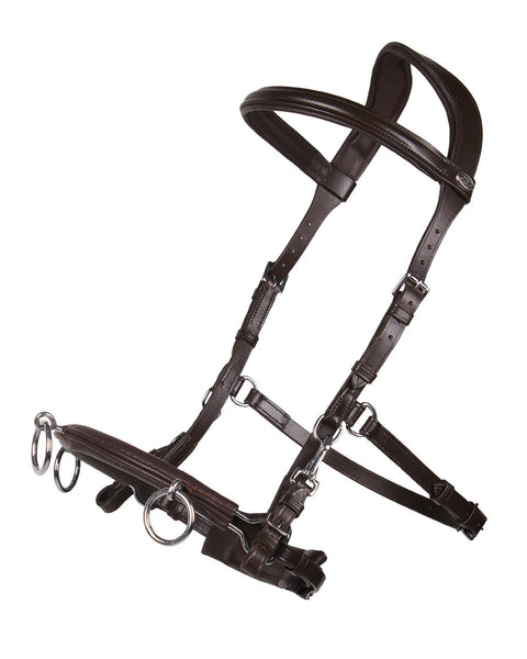 QHP Leather Cavesson