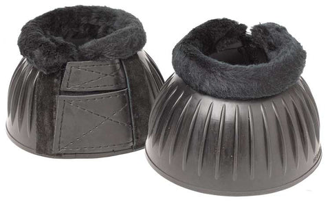 Zilco Rubber Bell Boots with Fleece - EveryDay Equestrian