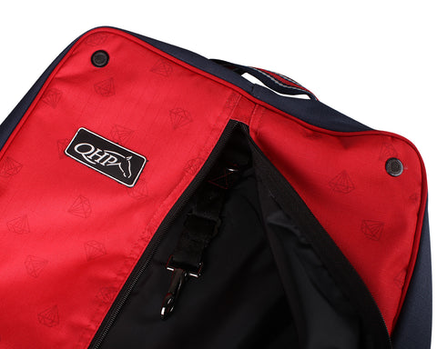 QHP Padded Bridle Bag - Diamond & Lagoon Collection