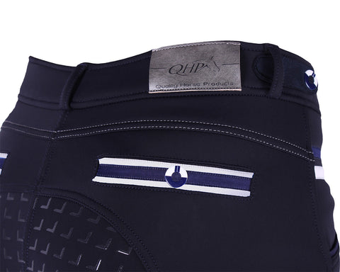 QHP Emma Softshell Anti-Slip Full Seat Breeches - EveryDay Equestrian