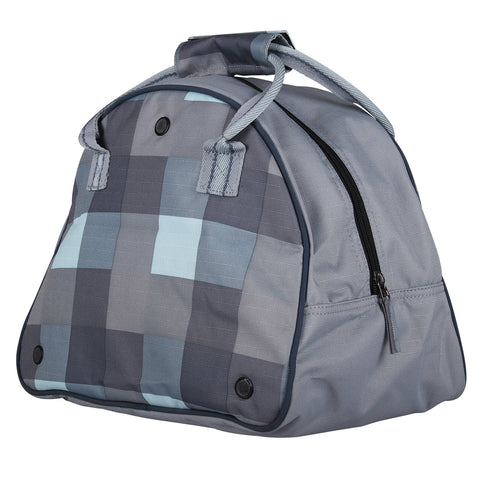 QHP Padded Helmet Bag Bag - Diamond & Lagoon Collection