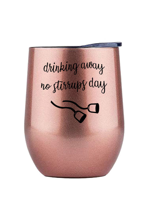 Spiced Equestrian Insulated Wine Cups