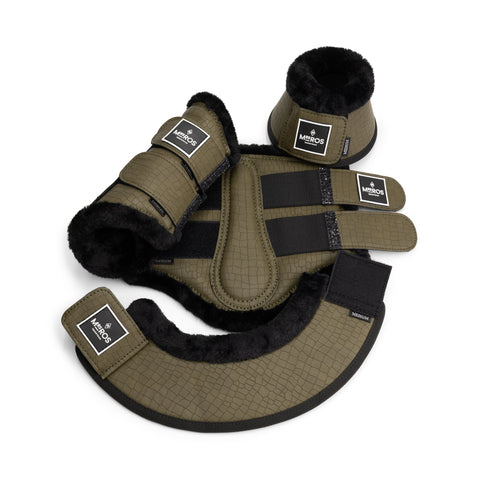 Mrs. Ros Fur Lined Splint Boots
