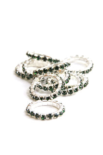 Spiced Rhinestone Horse Braid/Plaiting Bands