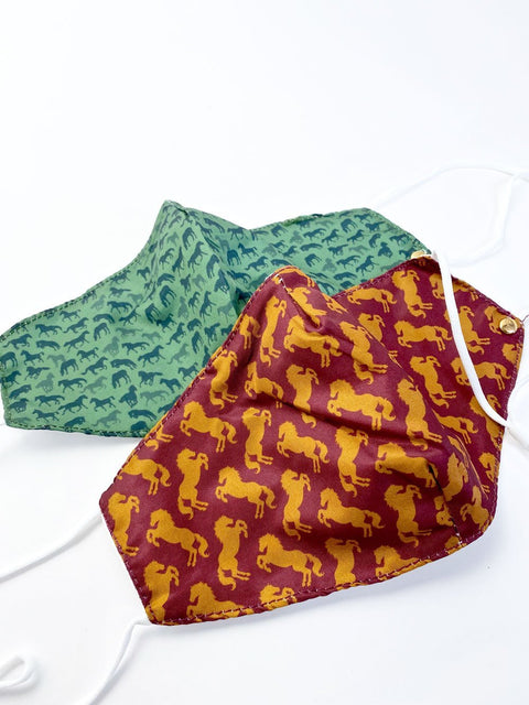 Spiced Equestrian Face Masks