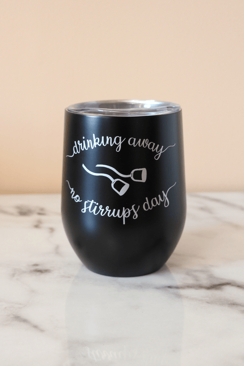 Spiced Equestrian Insulated Wine Cups