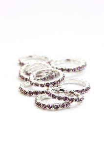 Spiced Rhinestone Horse Braid/Plaiting Bands