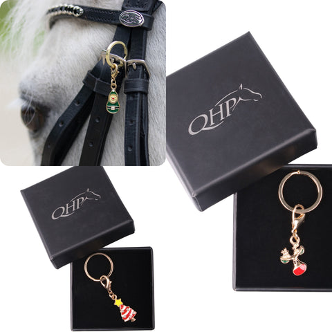 QHP Christmas Bridle Charms