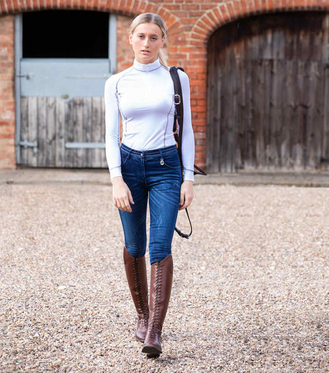 Premier Equine Roxy Denim Breeches - EveryDay Equestrian