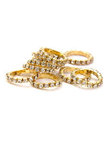 Spiced Rhinestone Horse Braid/Plaiting Bands