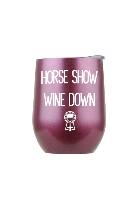 Spiced Equestrian Insulated Wine Cups