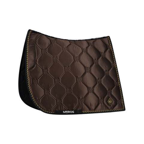 Mrs. Ros Charmer Dressage Saddle Pad - Hot Chocolate Collection