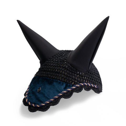 Everyday Equestrian - Mrs Ros Ear Bonnet Deep Sea Collection