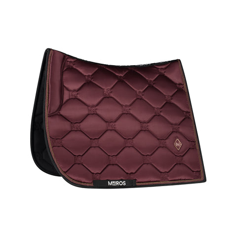 Mrs. Ros Charmer Dressage Saddle Pad - Red Blush Collection