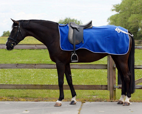 QHP Ornament Exercise Fleece Rug - EveryDay Equestrian