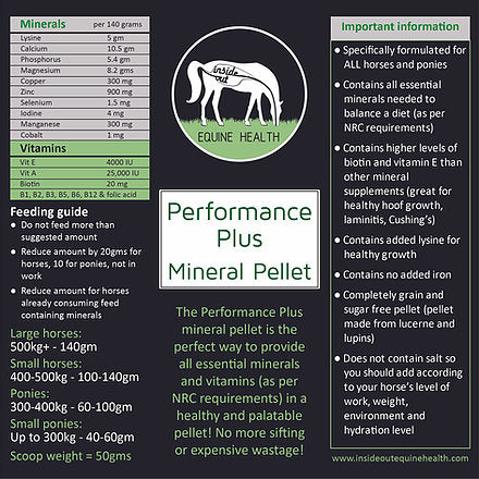 Inside Out Performance Pellets - EveryDay Equestrian