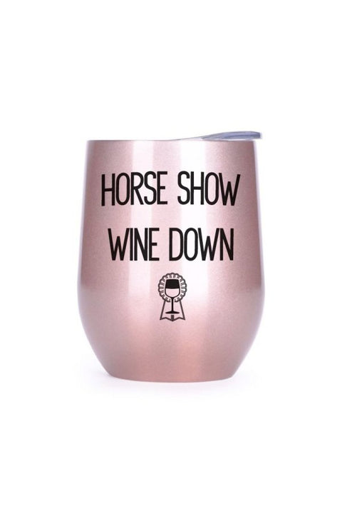 Spiced Equestrian Insulated Wine Cups